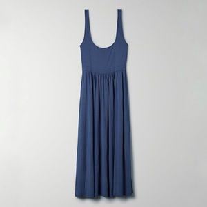 Aritzia Wilfred Free Assonance Dress, Size: Large, Colour: Summer Night (Navy).